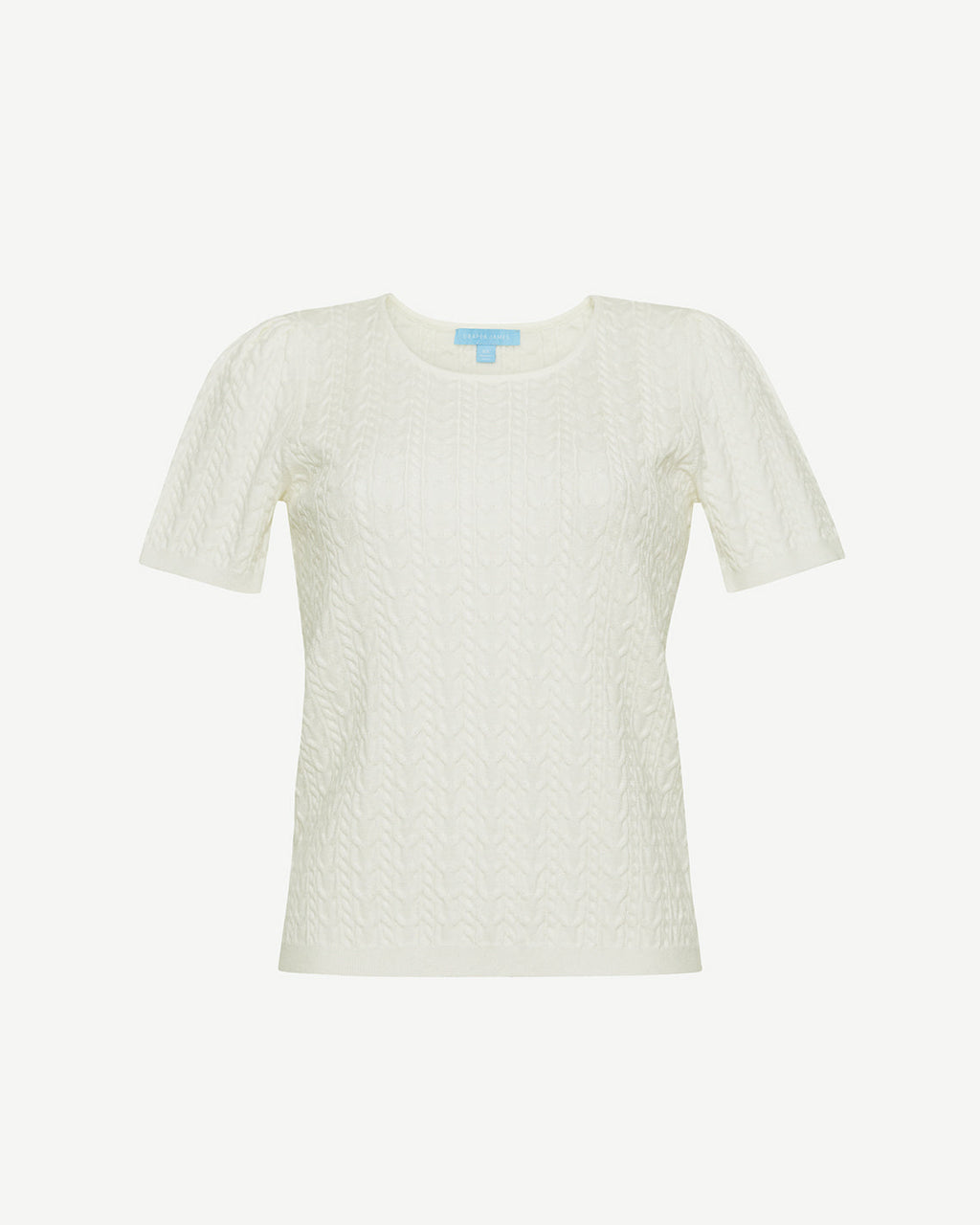 Mixed Cable Crewneck Sweater